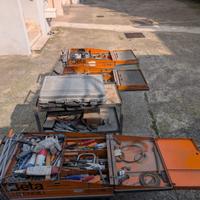 Carrelli Beta + utensili + carrello + cassettiera