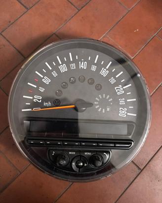 Tachimetro strumento centrale Mini Cooper S R56