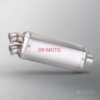 scarico DOPPIA USCITA BIG 430 MM DB KILLER ACCIAIO