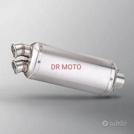 scarico DOPPIA USCITA BIG 430 MM DB KILLER ACCIAIO