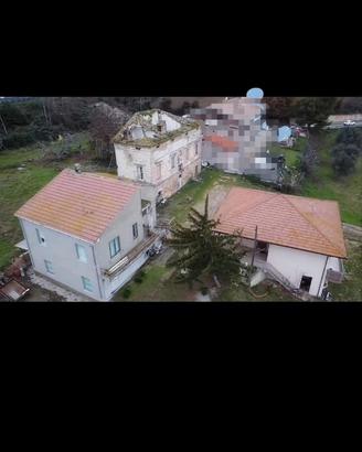 Rustici con terreno e uliveto