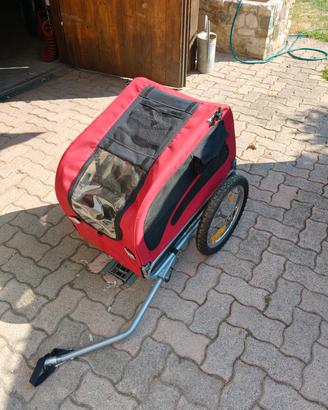 carrellino trasporto cani 