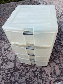 Cassettiera in plastica