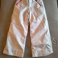 Pantalone di sci per ragazza di 8 anni