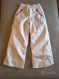 Pantalone di sci per ragazza di 8 anni