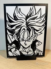 Quadretto Dragon Ball - Trunks Super Sayan