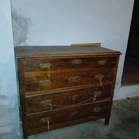comó di inizio 900 con cassetti