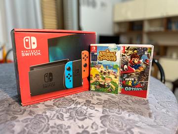 Nintendo Switch (con 2 giochi aggiuntivi)