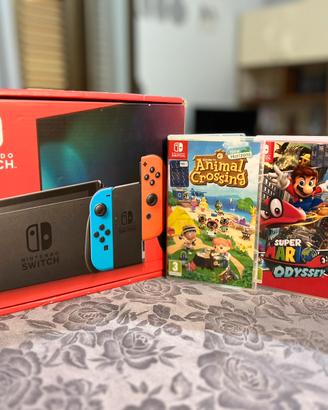 Nintendo Switch (con 2 giochi aggiuntivi)
