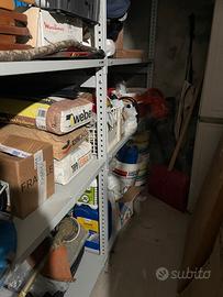 Scaffalatura metallica ferro zincato verniciato