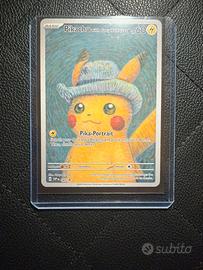 Pikachu Grey Gelt Hat Van Gogh SVP 085 Non Sealed
