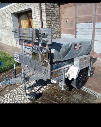 tenda overland taglia medium aperta 160x 220