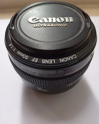 Obiettivo Canon EF 50mm f1.4 USM Ultrasonic