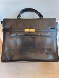 Borsa vintage in vera pelle “El Ciao”Made in Italy