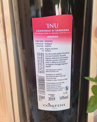INU Cannonau di Sardegna Riserva 2019 – Azienda Vi