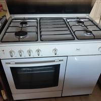 Cucina a gas con forno REX