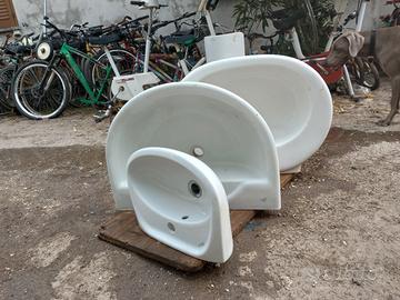 Lotto 3 Lavandini Vintage