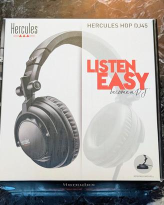 cuffie hercules hdp dj45 dj