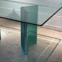 Tavolo vetro Supercalif Gallotti & Radice design