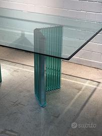 Tavolo vetro Supercalif Gallotti & Radice design
