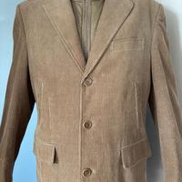 Cappotto uomo velluto