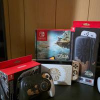 Switch Oled Zelda + Accessori