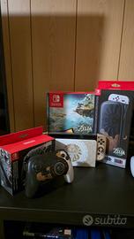 Switch Oled Zelda + Accessori