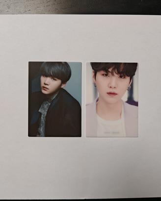 bts yoongi suga the best photocard set