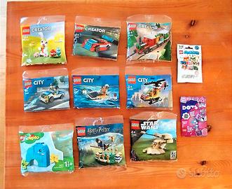 lego polybag vari, nuovi, lista dentro 