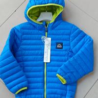 Giubbotto Kappa 100 Grammi Azzurro & Lime Tg 4/10