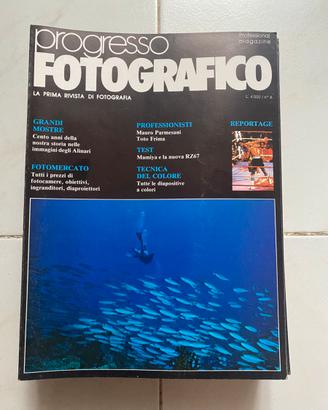 Riviste fotografie di vario tipo