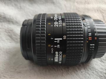 AF Nikkor 28-70mm f/3.5-4.5 Nikon F mount lot 80