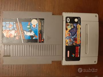 Super mario bros duck hunt e super ghouls n ghosts