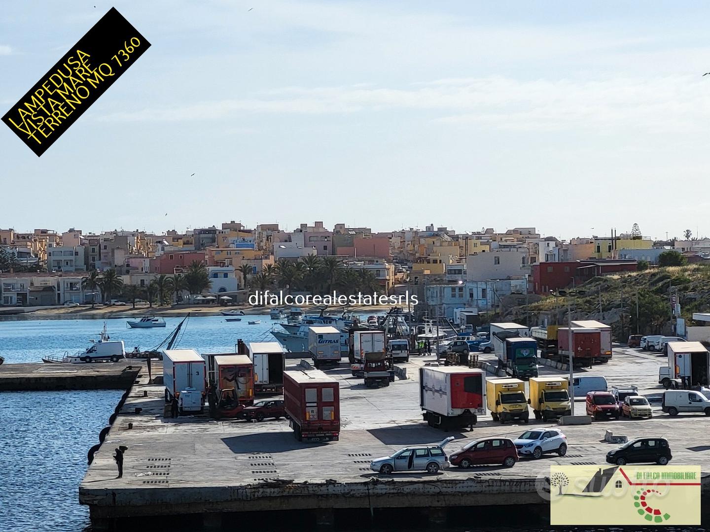 Terreno vista mare Lampedusa Cala Croce mq 7360 - Vista 5