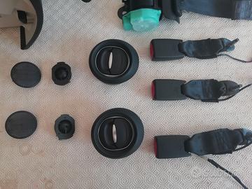 Renault Captur cinture sicurezza,