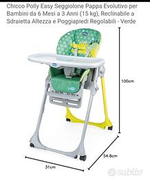 Seggiolone Chicco Polly Easy (dragone)