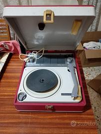 Giradischi Geloso Vintage Portatile 