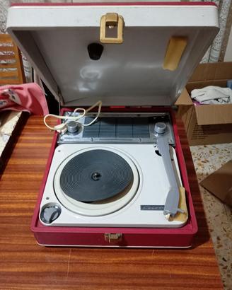 Giradischi Geloso Vintage Portatile 