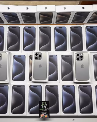 IPHONE 15 PRO 128GB/256GB/512GB VARI COLORI E GAR.