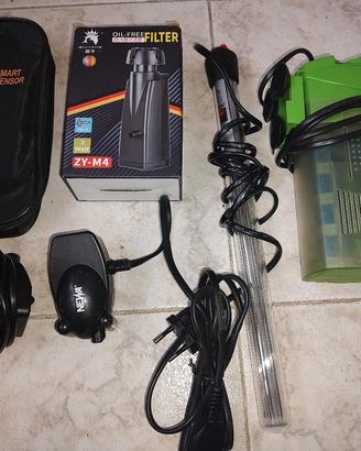 Set filtro Askoll  e accessori per acquario 