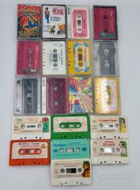 Lotto musicassette vintage bambini Fiabe Sonore