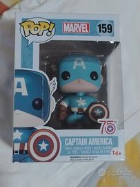 Captain America Funko pop Marvel 75th Anniversary
