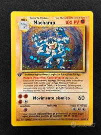 Pokemon Machamp 8/102 Set Base ITA 1 edizione