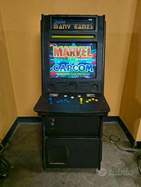 Cabinato videogioco originale arcade multigioco 