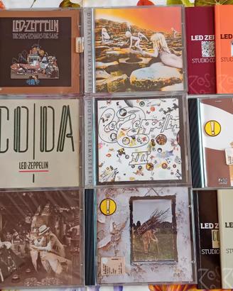10 cd e 4 libretti Led Zeppelin