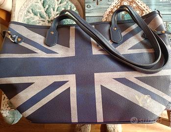 Borsa tracolla Y Not blu chiaro