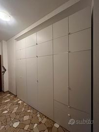Armadio bianco guardaroba