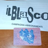 Vasco Rossi Tessera Olografica Fan Club