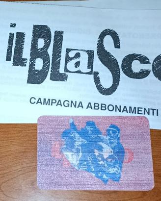 Vasco Rossi Tessera Olografica Fan Club