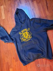 Felpa con cappuccio Blu